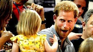 Prince Harrys popcorn swiped by toddler