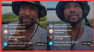 BREAKING Martell Holt Goes Live To Address Melody & Court Custody Documents + Arionne Responds