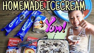 HOMEMADE OREO ICE CREAM  3 INGREDIENTS ONLY Ivory Sue #homemadeicecream #easysteps