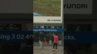 Hyundai  EXTER  Lego Outdoor Installation Reaction