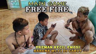Main game free fire preman kecil emosi karena wi-fi nya di cabut