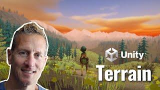 How to Make Beautiful Terrain with Unity 2021 URP  EASY