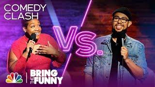 Comic Tacarra Williams Performs in the Comedy Clash Round - Bring The Funny Comedy Clash