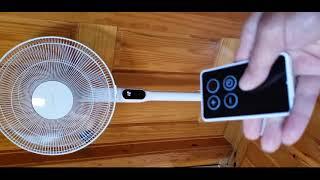 Noma 16 DC Pedestal Fan - White video review by Naomi