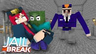 Monster School  JailBreak Part 2 - Minecraft Animation