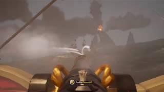 Sea of Thieves The Devils Roar Ghostship Mission next to volcano