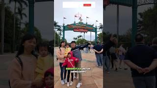 cara ke disneyland hongkong dengan mtr #backpacker #hongkong #disneyland #family #mikeymouse #donald