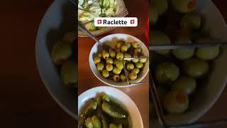 Raclette ужин в горах Швейцарии