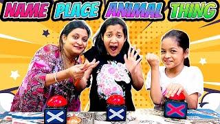 NAME PLACE ANIMAL THING  Use your brain fun challenge  Cute Sisters