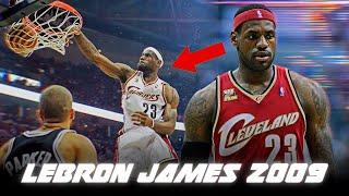 Was Lebron James The Most ATHLETIC Player Ever In 2009?  Best Highlights 
