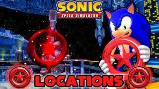 All Red Star Ring Locations in the Space Colony Ark Sonic Speed Simulator