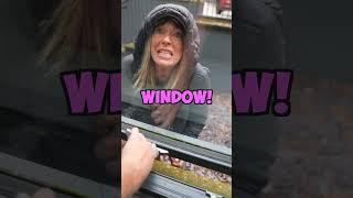 LOCKED OUT PRANK ON MOM #shorts