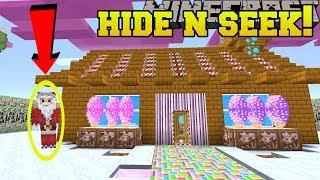 Minecraft SANTA CLAUS HIDE AND SEEK - Morph Hide And Seek - Modded Mini-Game