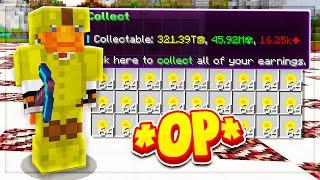 DO NOTHING = 300 TRILLION TOKENS  Minecraft OP Prison  MineLucky EP 2