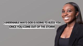 3 things God wants you to know when facing storms in your life