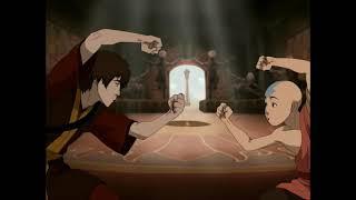 Aang and Zuko The Dancing Dragon