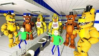 АНИМАТРОНИКИ ИЩУТ НАС В ШКОЛЕ FNAF COOP ► Garrys Mod