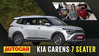 2022 Kia Carens 7 seater and manuals driven  First Drive Review  Autocar India