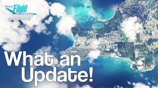 Microsoft Flight Simulator - WORLD UPDATE 16 Review  AMAZING