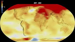 Global Warming from 1880 to 2021