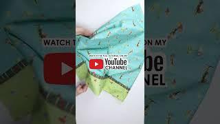 How to Sew a Pillowcase with the burrito method