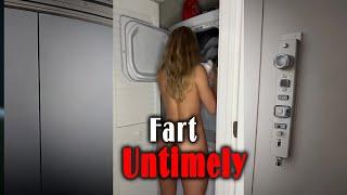 Fart untimely  Short Horror Film  Laundry room