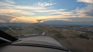 The Piper Mirage - Arrival into Rocky Mountain Regional Airport with Dick Rochfort 24071416.402