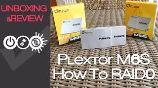 Plextor M6S SSD Review & How To Setup RAID0