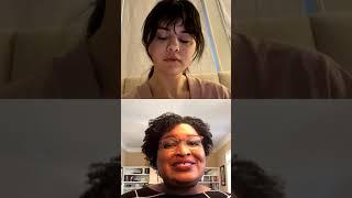 Selena Gomez  Livestream Instagram  3 November 2020 w Stacey Abrams