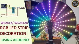 RGB LED Strip WS2812 or WS2812b Decoration using Arduino - Joule Works