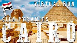 REDMILL  Virtual un - GIZA PYRAMIDS - CAIRO - EGYPT   #treadmill #RUN