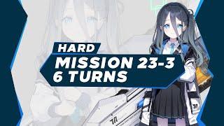  Blue Archive  Mission 23-3 Hard 6 Turns