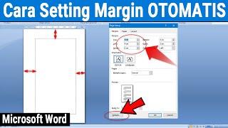 Cara Setting Margin Default atau Otomatis di Microsoft Word