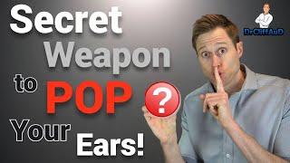 Secret Weapon to POP Your Clogged Ears INSTANTLY EarPopper Review