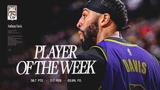 Anthony Davis Wins Western Conference Player of the Week 32723 - 4223