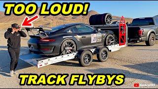 PURE SOUND Porsche 911 GT3RS vs RX-7 vs GT3 Cup vs S2000 vs LMP Track Flyby Dundon Crack Pipes