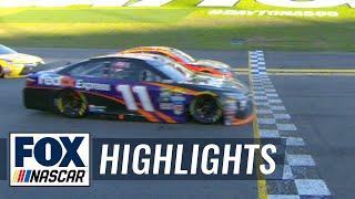 Denny Hamlin Wins Daytona 500 - 2016 NASCAR Sprint Cup