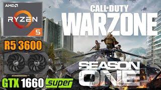 COD Warzone - GTX 1660 Super + Ryzen 5 3600 - 1080p 1440p & 4K - Low & High Settings - Season 1