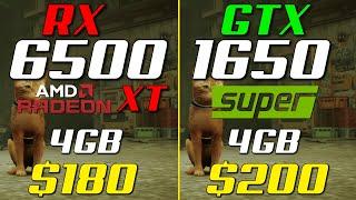 RX 6500 XT vs GTX 1650 Super  What is the Best Budget GPU for 1080p Gaming?