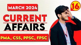 Current affairs MCQs 2024March month current affairs mcqsImportant Current affairs McQs 2024