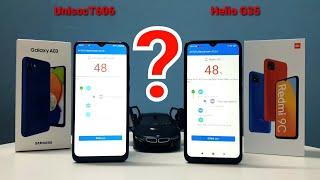 Unisoc Tiger T606 Vs MediaTek Helio G35  Antutu Banchmark