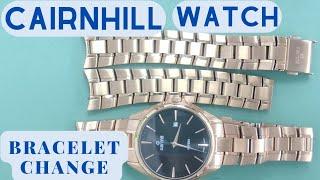 how to change bracelet in Cairnhill watch #watchservicebd