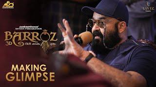 BARROZ - Making Glimpse  Mohanlal  Jijo  Santosh Sivan  Antony Perumbavoor  Aashirvad Cinemas