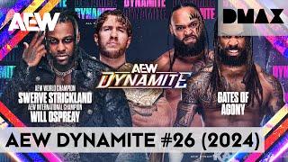 AEW DYNAMITE  Episode 26 2024 Ganze Folge  DMAX