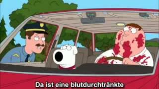 Family Guy Clip * Peter goes nutts * Brian gets caught with pot *