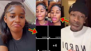 Full Video Of Baby Angie ThreeS0m£ Dropped As Shatta Wale Reacted