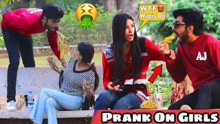 Funny Reaction Prank On Girls  BY AJ-AHSAN 