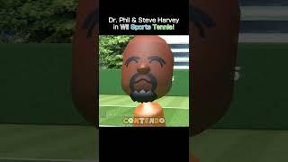 Dr. Phil & Steve Harvey in Wii Sports Tennis