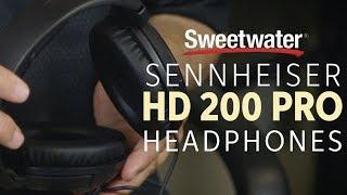 Sennheiser HD 200 PRO Headphones Overview