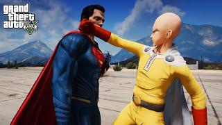 GTA 5 - Saitama VS Superman  Death Battle